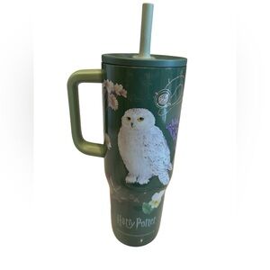Harry Potter Green Hedwig Owl Tumbler 30 oz